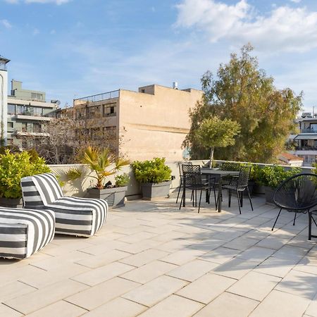 85 Sqm In The Heart Of Athens Shared Rooftop Deck Екстер'єр фото