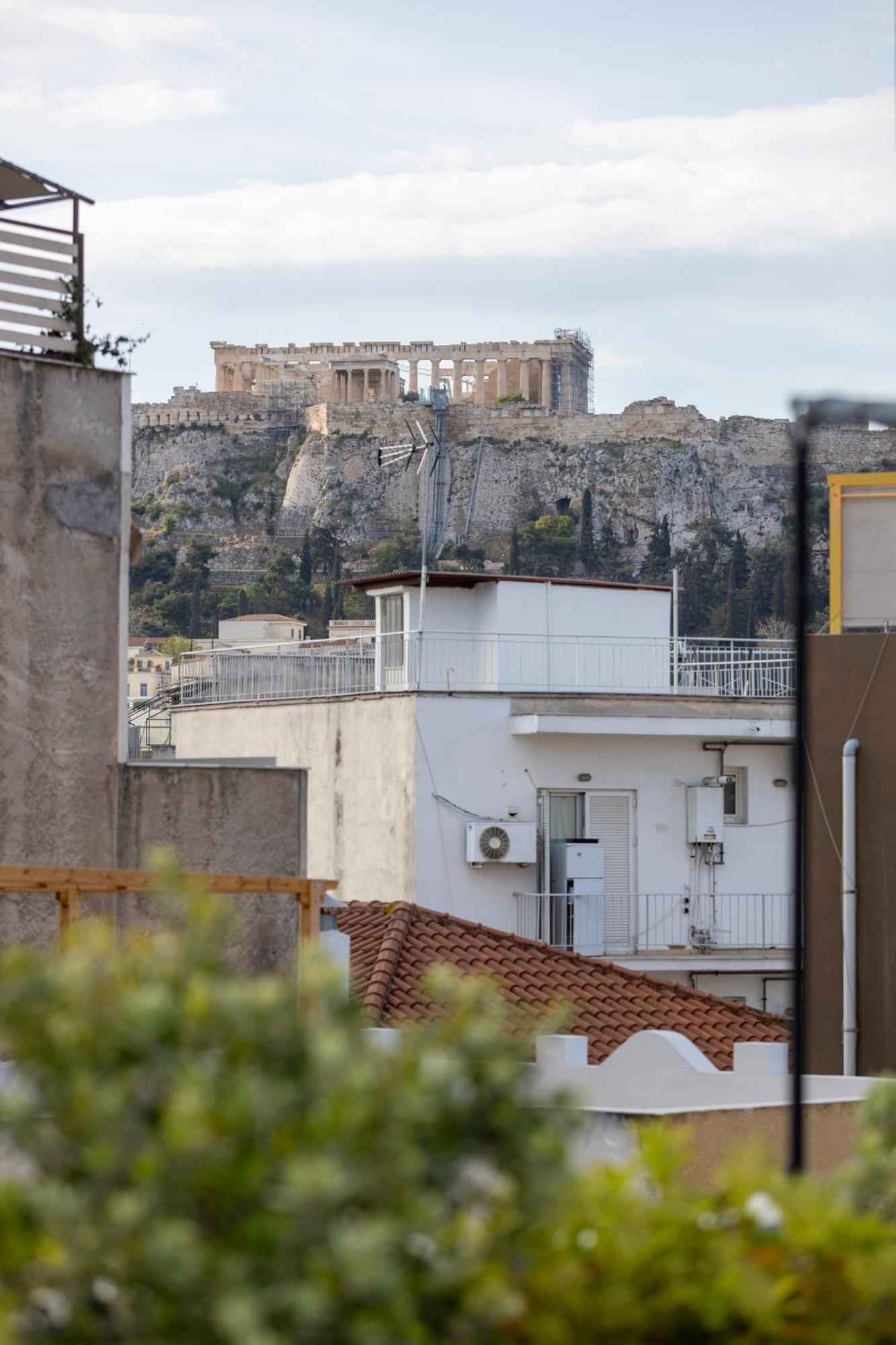 85 Sqm In The Heart Of Athens Shared Rooftop Deck Екстер'єр фото